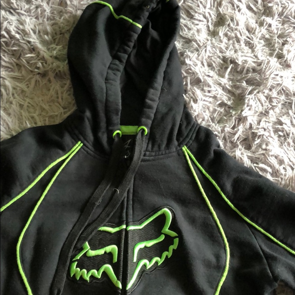 a sweatshirt